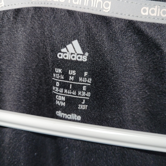 **SOLD**Black Adidas Climalite long sleeve shirt size M - Picture 3 of 3